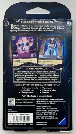 Ravensburger Disney LORCANA: Rise of the Floodborn STARTER DECK SEALED 60 Cards - Image 2