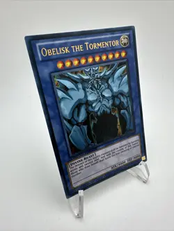 YGLD-ENG02 Obelisk the Tormentor Ultra Rare Limited Edition YuGiOh Card - Image 2