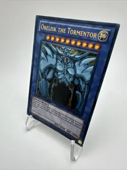 YGLD-ENG02 Obelisk the Tormentor Ultra Rare Limited Edition YuGiOh Card - Image 3