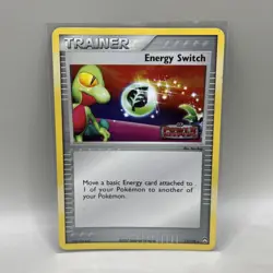 Energy Switch EX Power Keepers 75/108 Holo Pokemon Card 2007 Excellent LP - Image 1