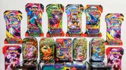Pokemon TCG LOT: Elite Trainer Box, Booster Packs, Graded Cards,Sleeves, Tins - Image 2