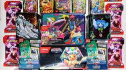 Pokemon TCG LOT: Elite Trainer Box, Booster Packs, Graded Cards,Sleeves, Tins - Image 4