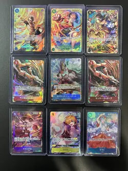 One Piece Alt Art card Lot Carry On His Will Japanese OP-13 - Image 1