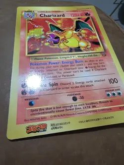 Pokemon Card Japanese Corocoro Jumbo Charizard Mitsuhiro Arita Mint Condition - Image 2