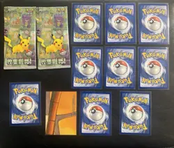 Pikachu Pokemon Card Lot, Promo, Sealed - Image 2