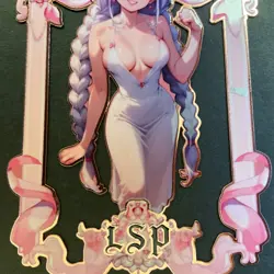 Goddess Story Gold METAL Card - Maiden Party - Serial Number #/100! Anime Bikini - Image 2