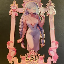 Goddess Story Gold METAL Card - Maiden Party - Serial Number #/100! Anime Bikini - Image 4