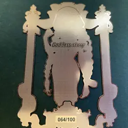 Goddess Story Gold METAL Card - Maiden Party - Serial Number #/100! Anime Bikini - Image 5