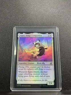 MTG Avatar: The Last Airbender Appa, Aaing's Companion #0214 Foil - Image 1