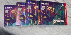 Magic The Gathering Spider-Man Collector Boosters factory box Sealed Lot Of 4 - Image 3