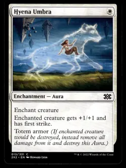 2022 MTG Hyena Umbra Double Masters 2022 Common #13 - Image 1