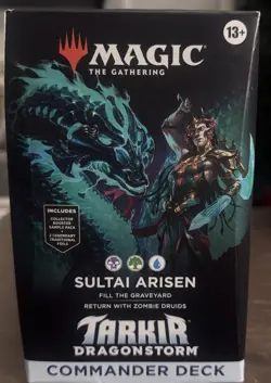 Tarkir: Dragonstorm Commander Deck - Sultai Arisen MTG Brand New Sealed - Image 1