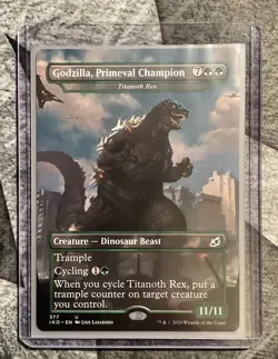 Godzilla, Primeval Champion - Titanoth Rex - Ikoria: Lair of Behemoths (IKO) - Image 1