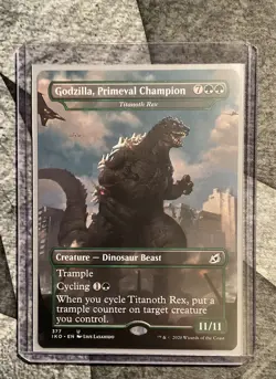 Godzilla, Primeval Champion - Titanoth Rex - Ikoria: Lair of Behemoths (IKO) - Image 2