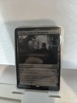 Urborg, Tomb of Yawgmoth - NM/M - Ultimate Masters - MTG Legendary Land - Image 1