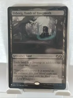 Urborg, Tomb of Yawgmoth - NM/M - Ultimate Masters - MTG Legendary Land - Image 3