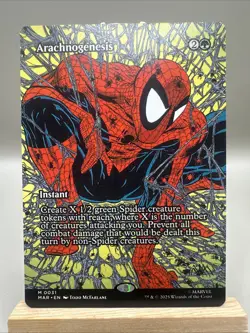 Arachnogenesis (Borderless) Marvel Universe Eternal-Legal Regular - Image 1