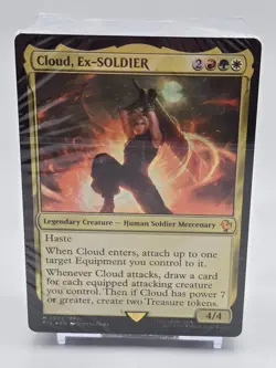 Limit Break Commander Deck ONLY Sealed | MTG Final Fantasy | FF7 Cloud Strife - Image 1
