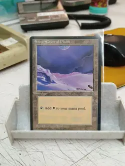 Snow-Covered Plains Ice Age LP MTG Vintage - Image 1