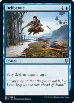 Deliberate Light Play, English Magic the Gathering MTG Zendkar Rising - Image 1