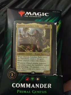 MTG Magic Primal Genesis Commander 2019 New Sealed Deck 630509892495 - Image 1