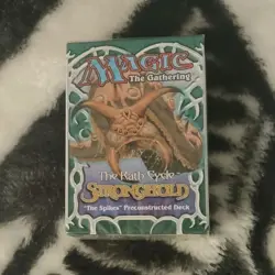 Magic: The Gathering Stronghold Spike Preconstructed Starter Deck Wizards 1997 - Image 1