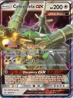 Celesteela GX - 163/214 - Pokemon TCG Unbroken Bonds - Ultra Rare LP - Image 1