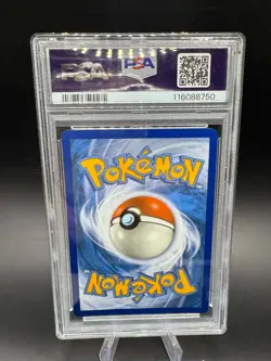 2018 Pokemon Sun & Moon Lost Thunder Moltres Cracked Ice Promo Holo #38 PSA 10 - Image 2