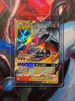 Reshiram & Charizard GX 20/214 Sm-Unbroken Bonds Holo LP Pokemon TCG🔥 - Image 1