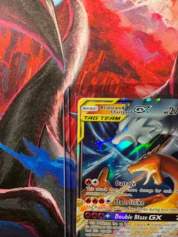 Reshiram & Charizard GX 20/214 Sm-Unbroken Bonds Holo LP Pokemon TCG🔥 - Image 2