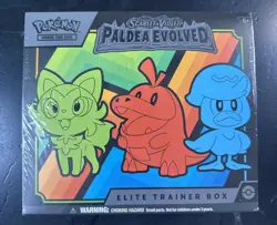 Pokemon TCG Paldea Evolved Elite Trainer Box ETB Factory Sealed NEW - Image 1