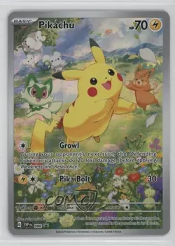 Pikachu (Paldea Adventure Chest) Holo Pokemon Scarlet & Violet Black Star Promo - Image 1