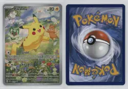Pikachu (Paldea Adventure Chest) Holo Pokemon Scarlet & Violet Black Star Promo - Image 3