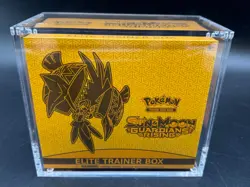Pokemon TCG Sun & Moon Guardians Rising Elite Trainer Box SEALED w/Acrylic - Image 1