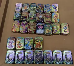 pokemon empty mini tin lot - Image 1