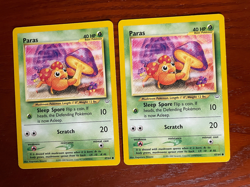 Pokemon Paras 47/64 SINGLE USED EXCELLENT CONDITION SEE PHOTOS - Image 1