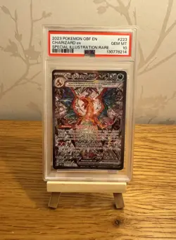 Charizard EX PSA 10 - 223/197 - Obsidian Flames - Pokemon TCG - Image 1