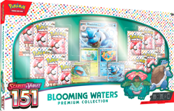 Pokemon TCG Scarlet & Violet 151 Blooming Waters Premium Collection Box Sealed - Image 1