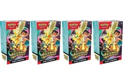 Pokemon TCG Mega Evolution Ascended Heroes Booster Bundle (6 Packs) x 4 Presale - Image 1
