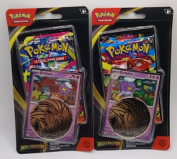 Pokemon TCG Mega Evolution Single Pack Booster Blister Set - Drifloon + Drifblim - Image 1