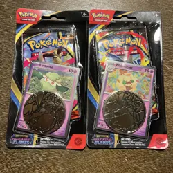 Pokemon TCG: Phantasmal Flames Single Pack Blister Set - Cottonee & Whimsicott - Image 1