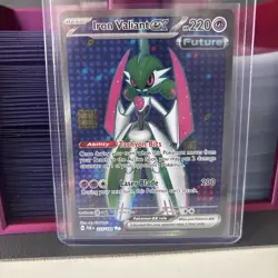 2023 Pokemon Scarlet and Violet Paradox Rift 225/182 Iron Valiant ex UR - Image 1
