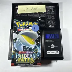 22.36g Paldean Fates Booster Pack Pokemon TCG New Sealed - Image 1