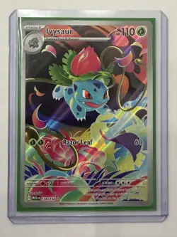 Pokemon Mega Evolution Ivysaur 134/132 TCG English MINT Full Art - Image 2