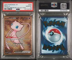 Pokemon TCG Scarlet & Violet 151 UPC Metal Mew ex 205/165 PSA 10 Gem Mt #205 - Image 3