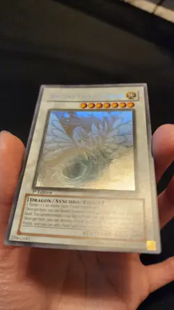 Yugioh Ancient Fairy Dragon Ghost Rare ANPR-EN040 1st Edition Near Mint NM - Image 3