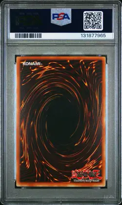 2004 Yu-Gi-Oh! Black Tyranno Invasion of Chaos IOC Unlimited Ultra Rare PSA 9 - Image 2