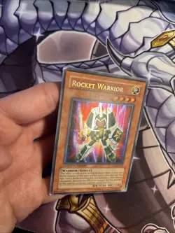 Yugioh Rocket Warrior CT2-EN005 Secret Rare Limited MP/HP (WNU) - Image 4