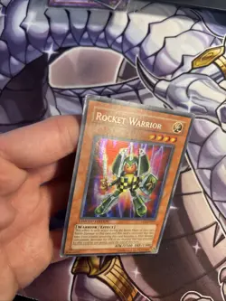 Yugioh Rocket Warrior CT2-EN005 Secret Rare Limited MP/HP (WNU) - Image 5