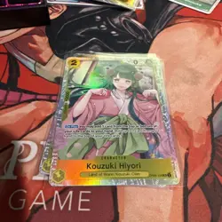One Piece CCG Kouzuki Hiyori OP06-106 SR Wings of the Captain - Image 1